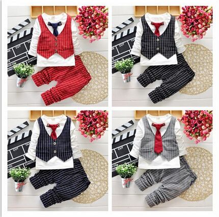 Clothing Sets Wholesaler Qiaodongfeng1688 Sells 2016 Fashion Baby Clothing Sets Wholesaler Qiaodongfeng1688 Sells 2016 Fashion Baby Boy Clothes Sets Gentleman Suit Toddler Boys Clothing Set Long Sleeve Kids Boy Clothing ... - Clothing Sets Wholesaler Qiaodongfeng1688 Sells 2016 Fashion Baby