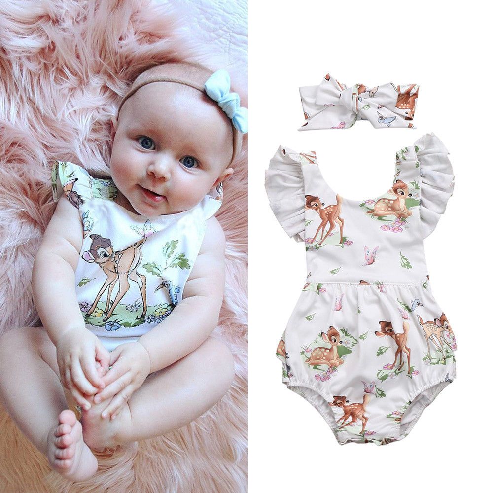 Nice Size 1-2 Baby Girl Romper Bodysuit Jumpsuit Outfit Sunsuit Clothes Au Baby & Toddler Clothing Clothing, Shoes & Accessories