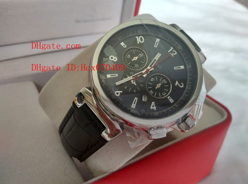 Luxury Top Quality Wristwatch L & V REGALE TAMBOUR BLUE CHRONOGRAPH