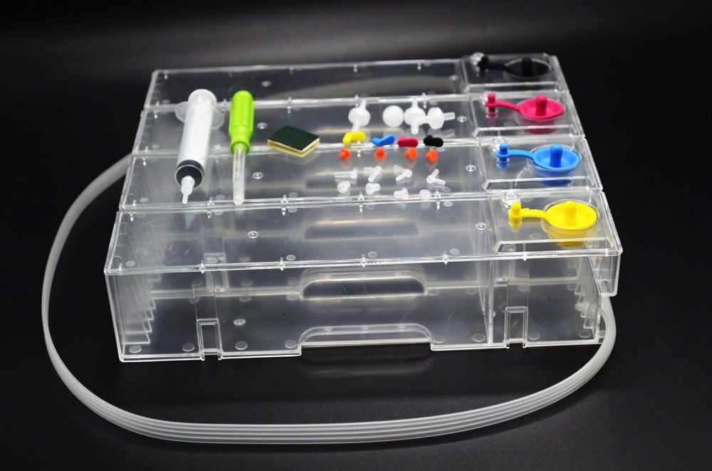 2021 DIY HP980 CISS Tank For HP X555 X585 Inkjet Printer