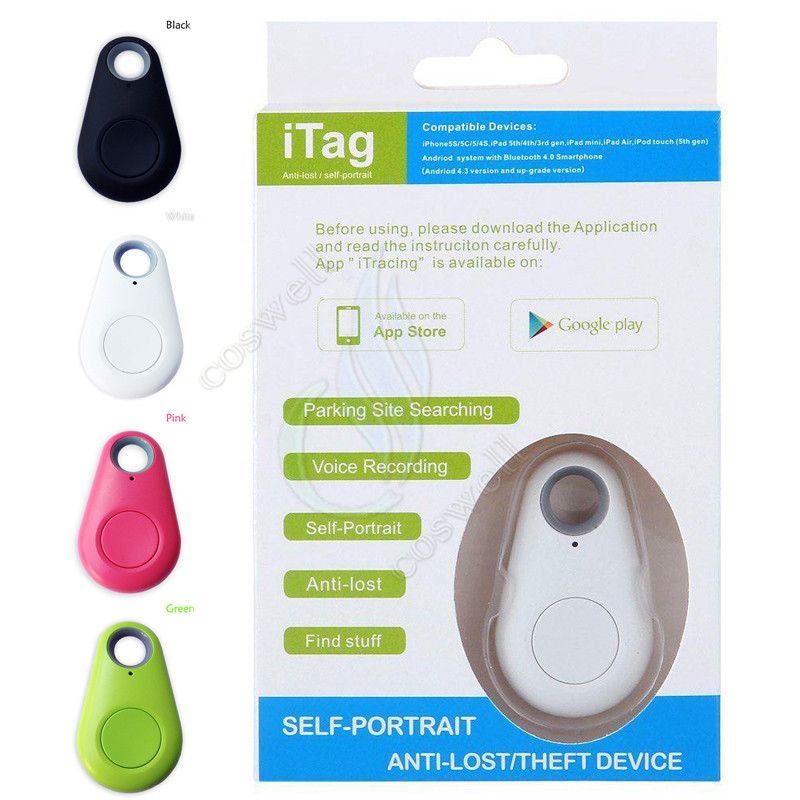ITag Anti Lost Self Portrait Theft Device Mini Smart Bluetooth Alarm