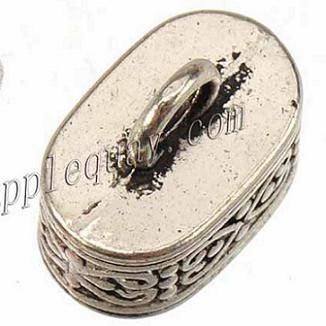 Diy fechos para couro multi braceletes ganchos toggles vintage prata coração de metal amor 12 * 7mm oval grande buraco descobertas jóias artesanais 