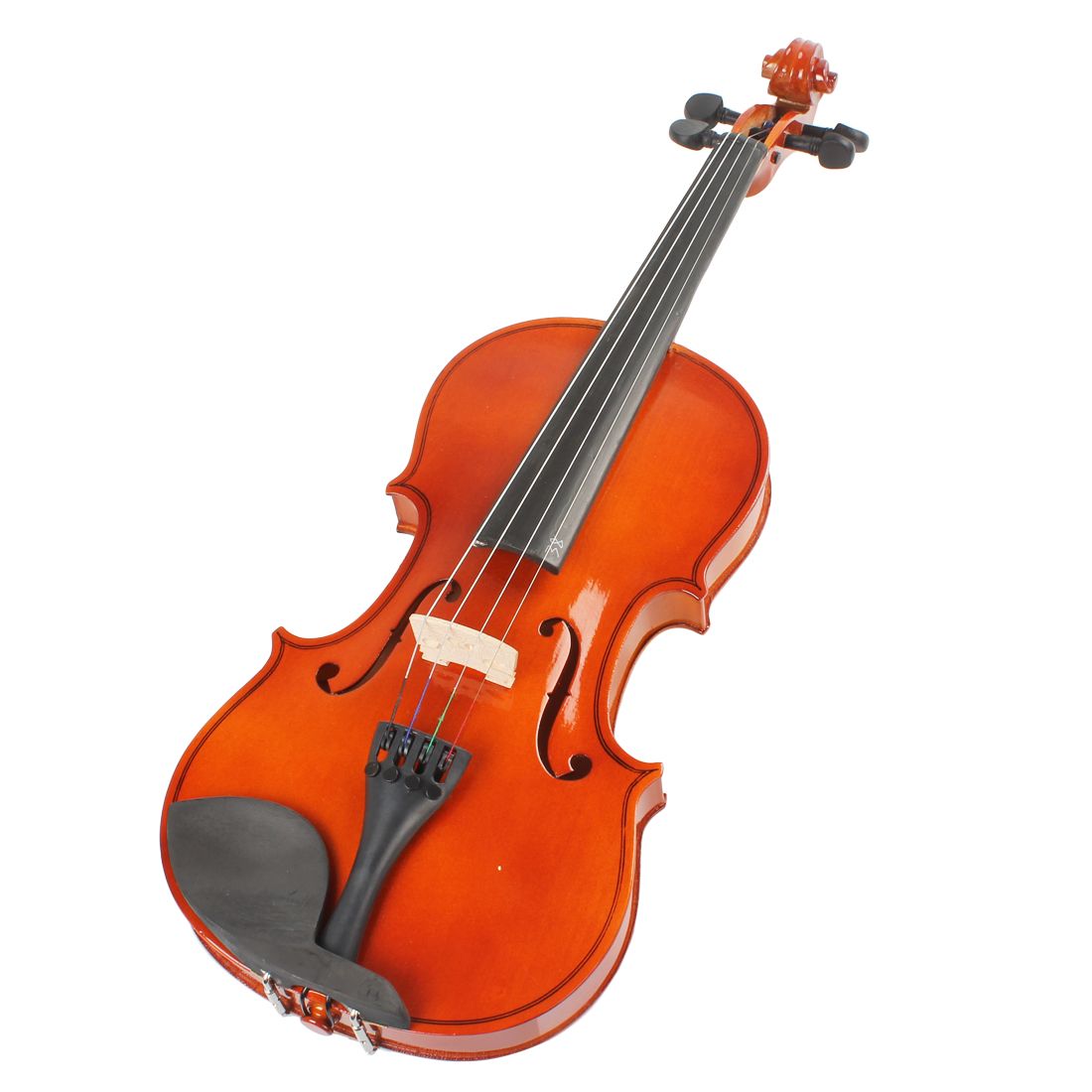 2020 4 / 4 Full Size Natural Acoustic Violin Fiddle With Case & Bow