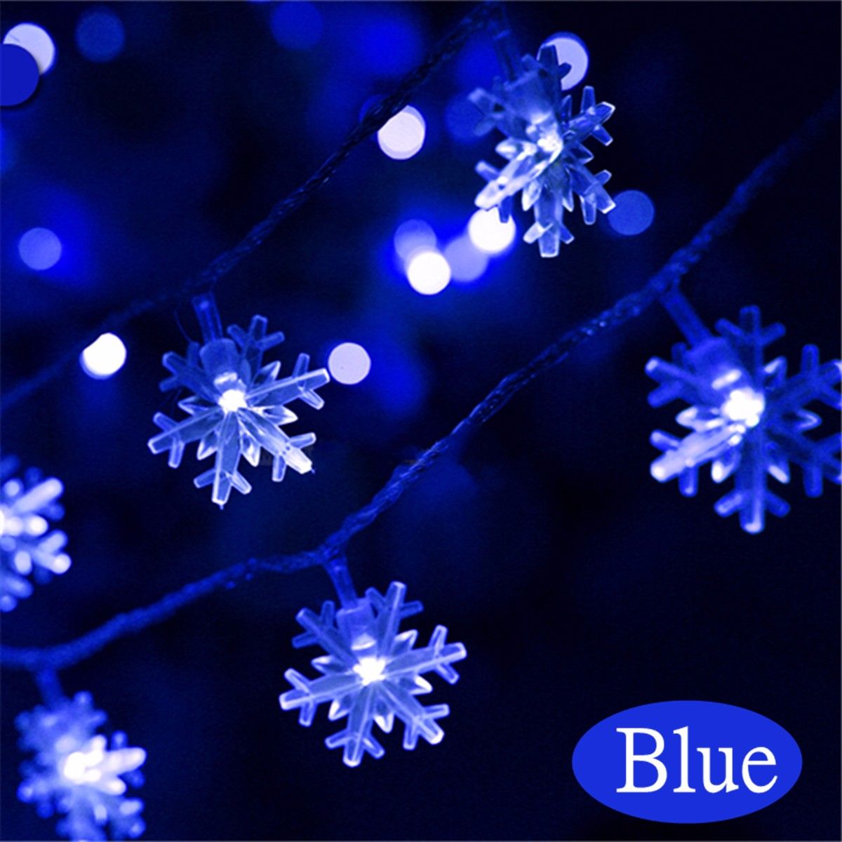Whole Jiguoor 2 5m Led Snowflake String Fairy Lights New Year Whole Jiguoor 2 5m Led Snowflake String Fairy Lights New Year Xmas Party Wedding Garden Light Lamp Garland Decor Outdoor