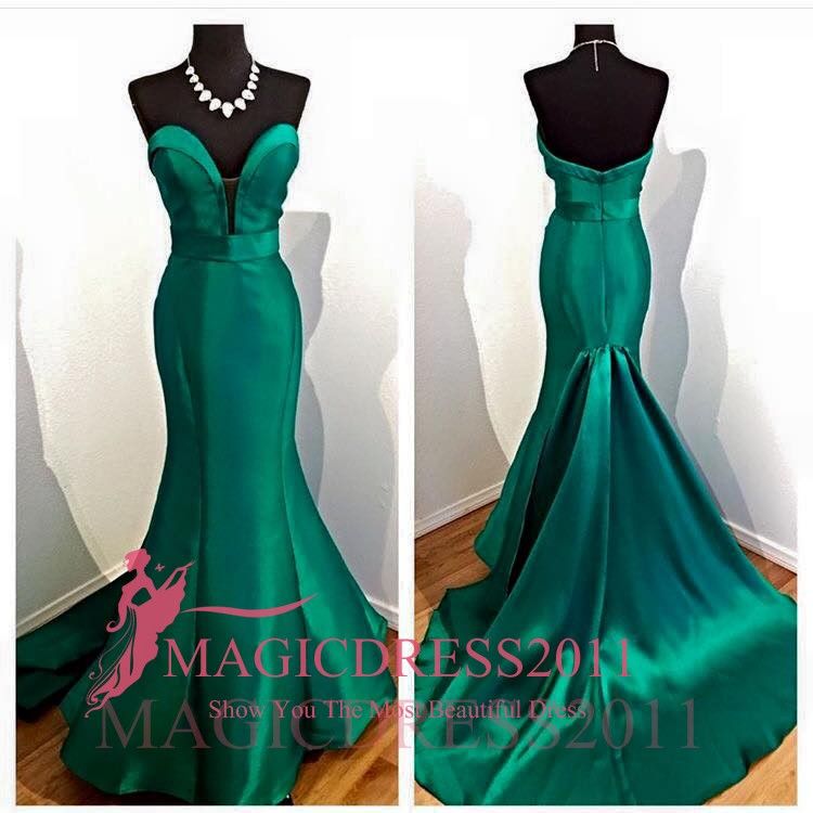 Mermaid Prom Dresses Backless Formal Evening Gowns 2021 Special ...