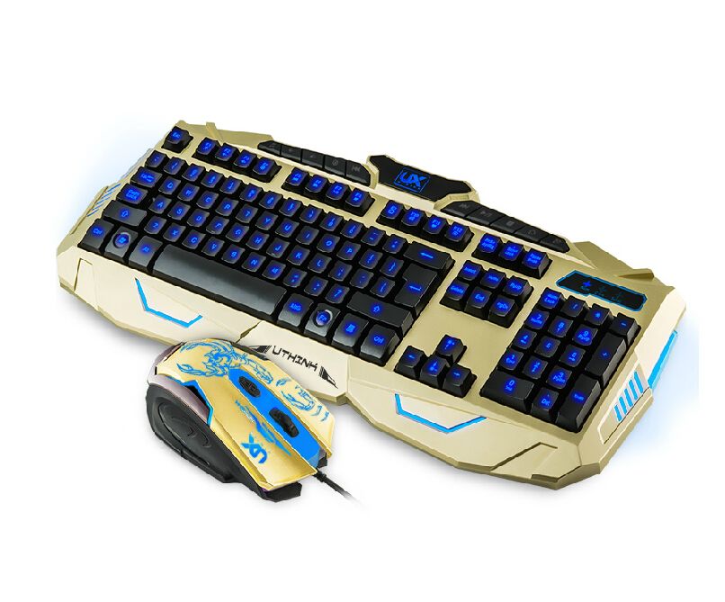 Discount Gaming Keyboard Mouse Combos Mechanical Keyboard Ergonomic
