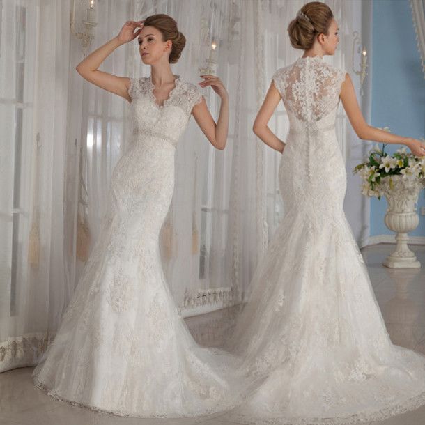 spanish lace wedding dress