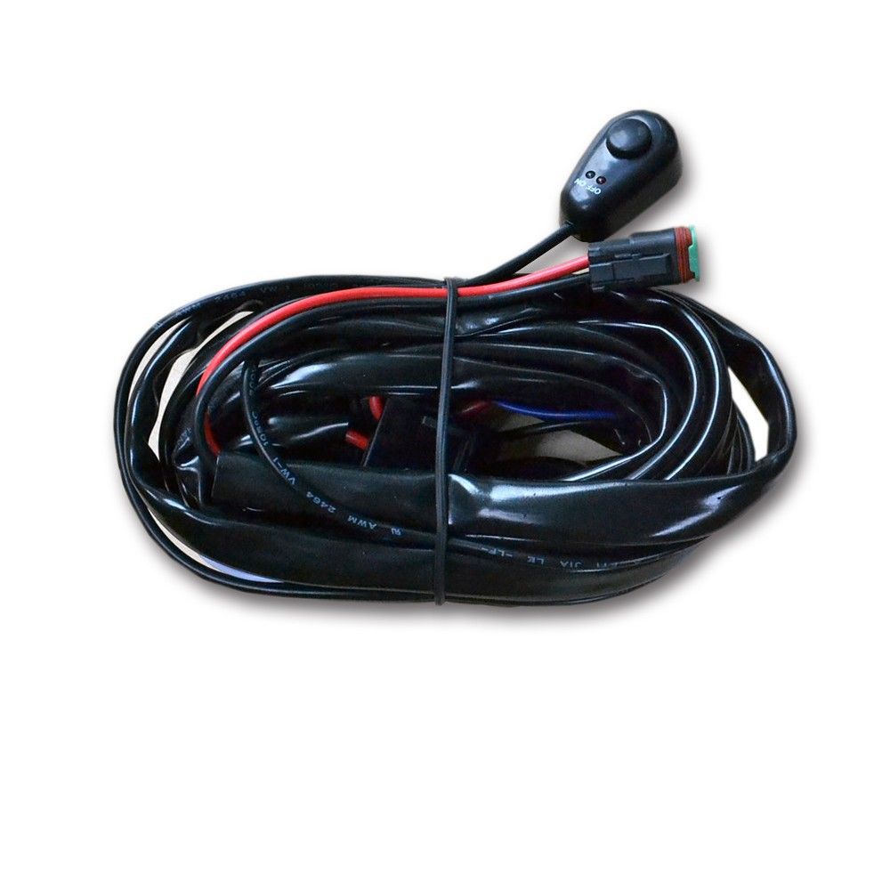 40 amp off road atv jeep led light bar wiring harness relay \u0026 on off 40 amp off road atv jeep led light bar wiring harness relay \u0026 on off switch 1vs1 one control one 1vs2 one control two led and light led auto work light
