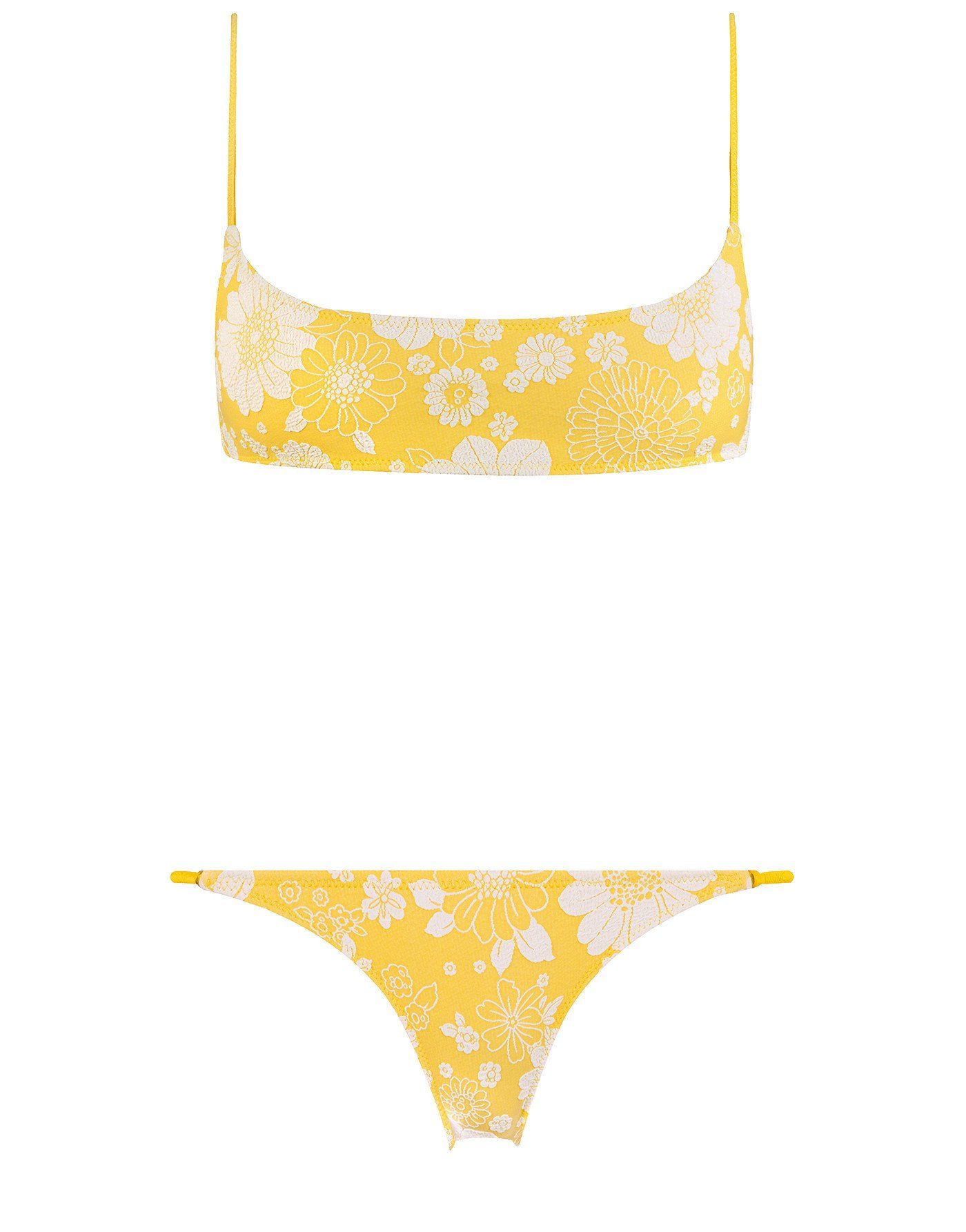 Thong Women Brazilian Triangle Bandeau Swimsuit Beachwear Mini Bikini ...
