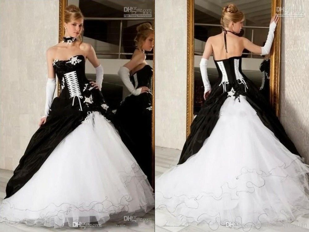 Photo for black wedding dress simple