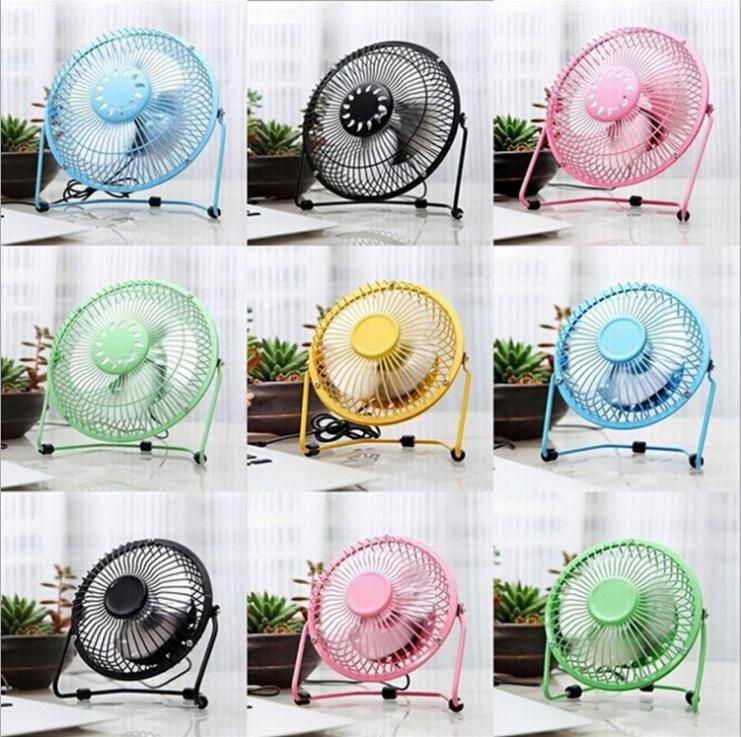 Mini Portable Usb Fan Cooler Cooling Desktop Power Pc Laptop Desk Mini Portable Usb Fan Cooler Cooling Desktop Power Pc Laptop Desk Electric 4 Metal Head 360 Rotate Mute Radiator Fans Bulk