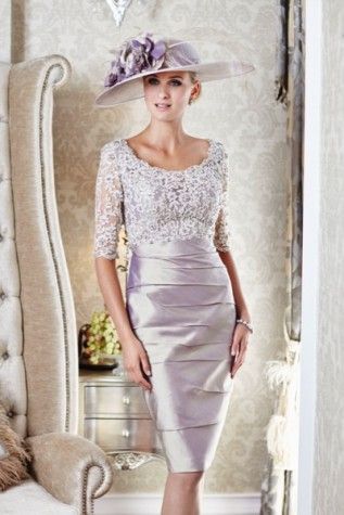 Grosshandel Halbe Lange Armel Mutter Braut Kleider Knielangen Spitze Mutter Des Brautigams Kleid Scoop Vestidos Geraffte Hochzeit Mutter Abendkleid Outfits Von Lilliantan 109 01 Auf De Dhgate Com Dhgate