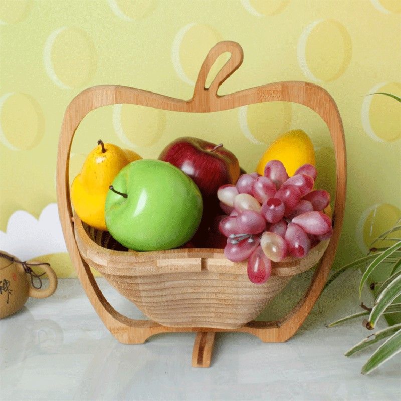 2018 creative foldable fruit basket abrasion resistant simple