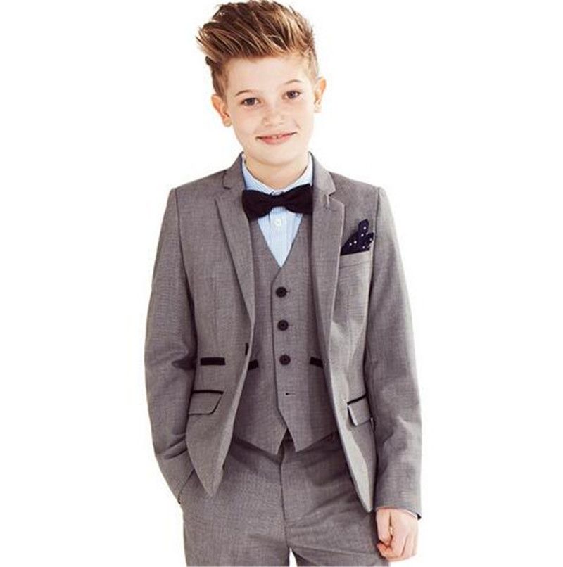 Fashion Children suits for party customized boy Kids suits set blazer outerwear child suits (Jacket Pants Shirt vest tie)