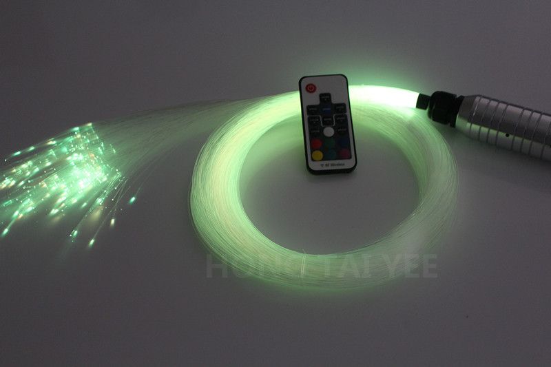 2018 wholesale 7w rgb led plastic fiber optic star ceiling light kit
