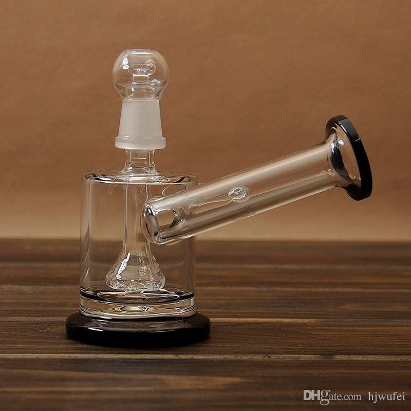 2019 Best Bongs 105mm High Mini Glass Water Bong 14.4mm Oil Rigs Wax