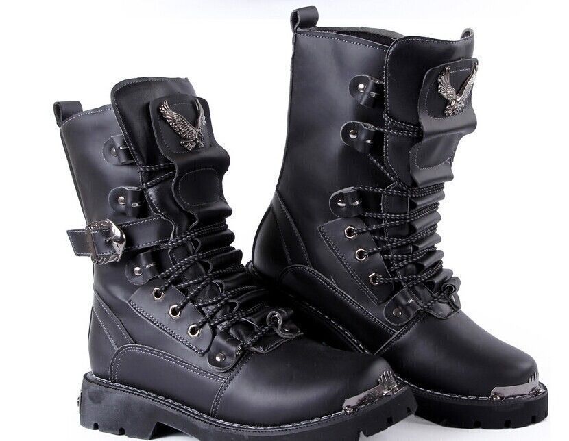 botte style militaire homme
