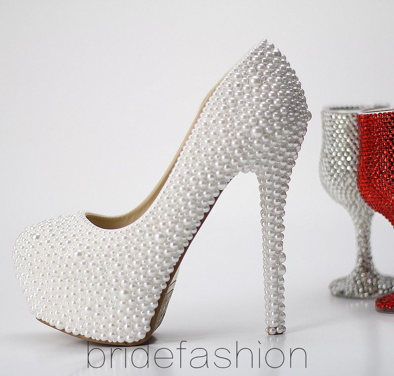 sapato noiva perola