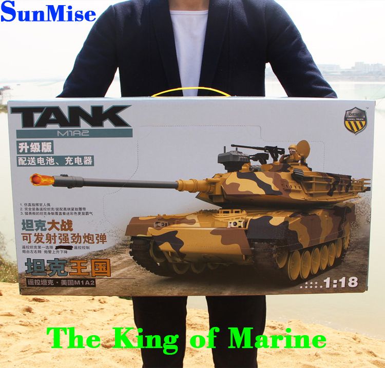 big remote control tank