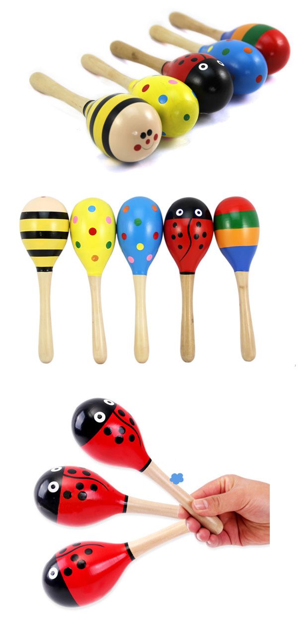 2020 Percussion Musical Instrument Rattle Sand Hammer Infant Baby Kid