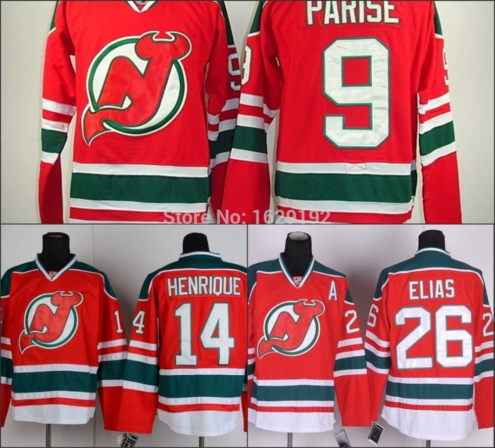 2019 Cheap New Jersey Devils Hockey Jerseys Ice 26 Patrik Elias Jersey
