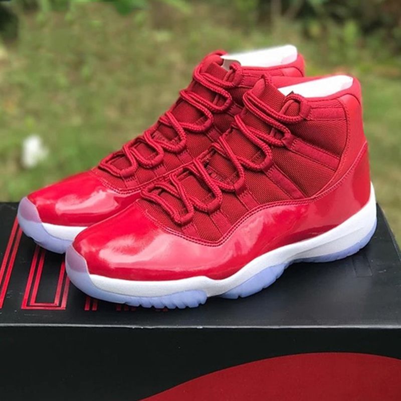 With Original Box 11 Gym Red Chicago Men Women Basketball Shoes Midnight Navy UNC 11s Sports