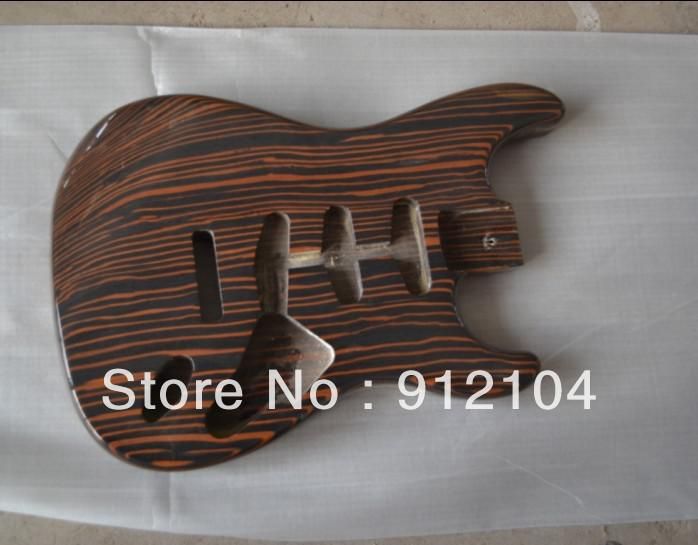 wholesale and retail zebra wood guitar neck and zebra wood guitar