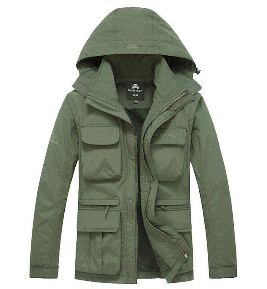 Hot Sale AFS JEEP Jacket Men Man Military Jacket Large Casual Trench ...