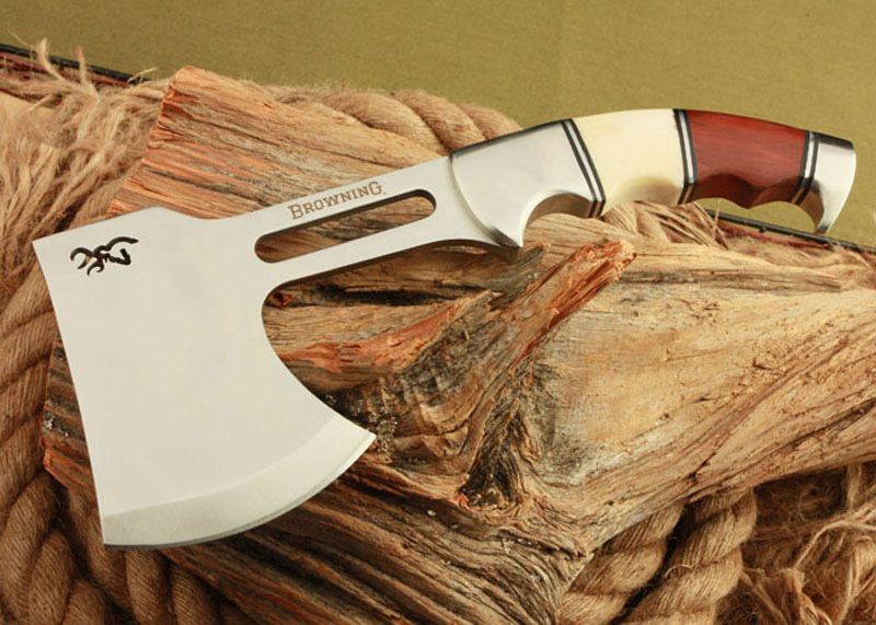 2021 Browning Tomahawk Karambit Machete Axe 440 Stainless Steel 58HRC