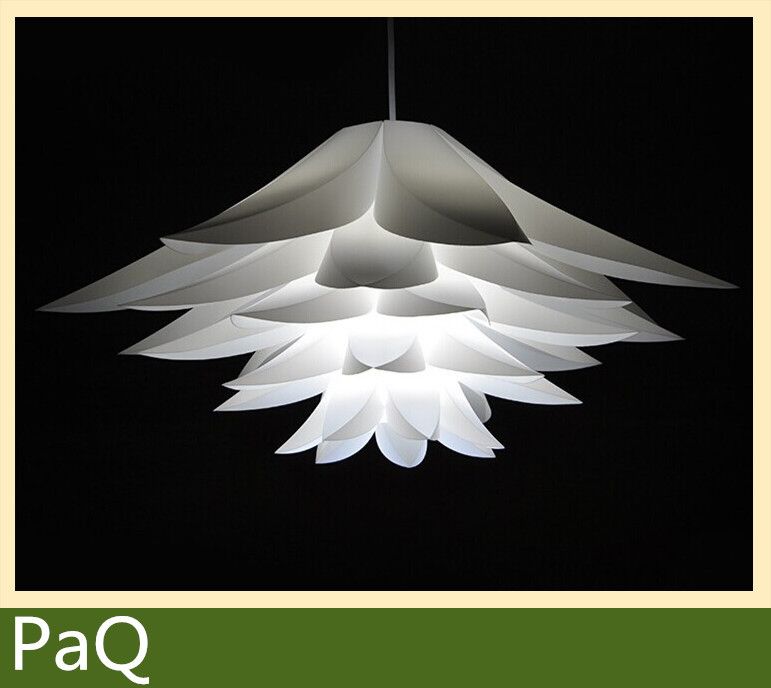 Flowers Lamp Pendant Light Pvc Diameter 58cm Lotus Shape Diy Flowers Lamp Pendant Light Pvc Diameter 58cm Lotus Shape Diy Lampshade Bedroom S Led Droplight Hanging Fixture A3 Cool Lights Farmhouse