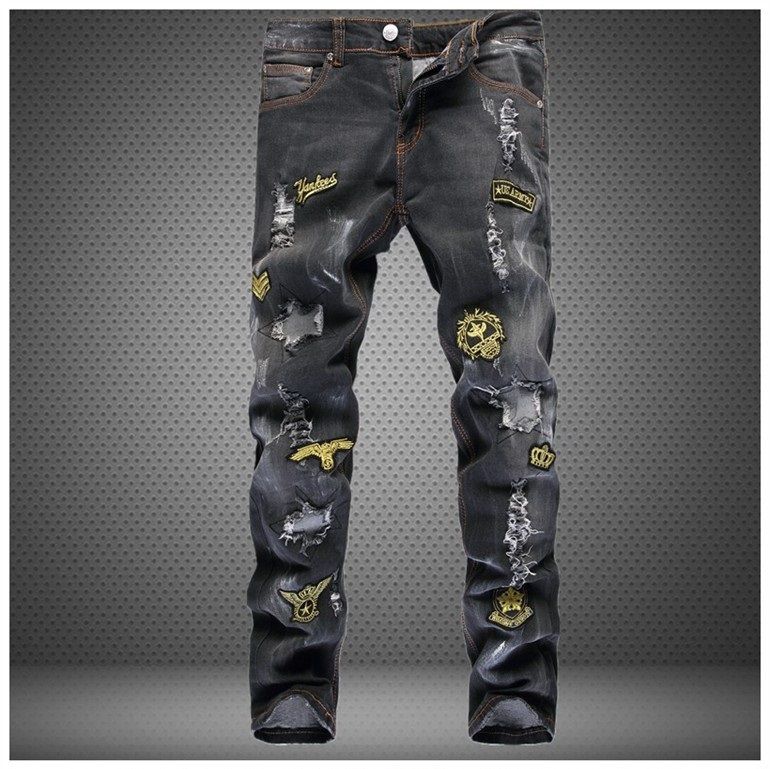 black jeans with air forces