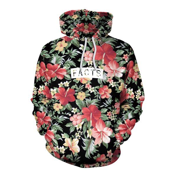flower design hoodies