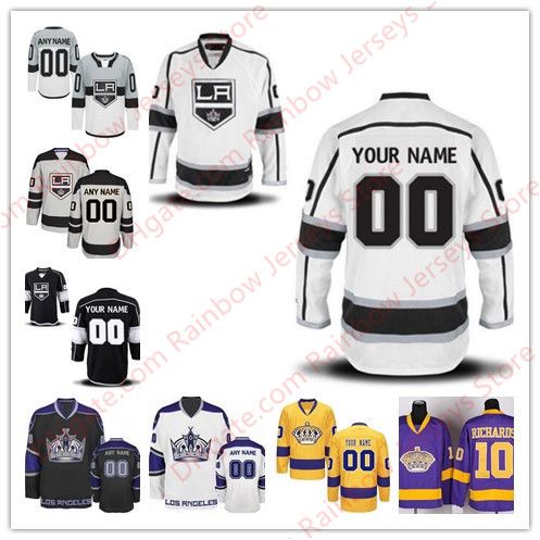 los angeles kings purple and gold jerseys for sale