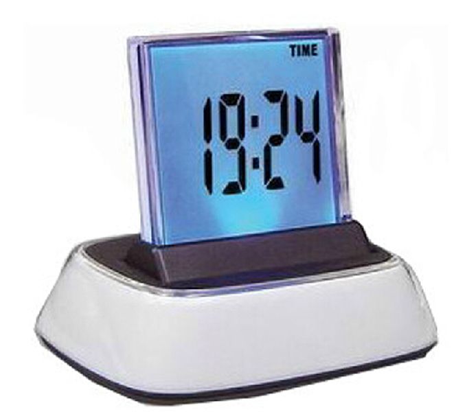 2019 Fashion High Tech LED Dispaly Digital Table Desk Clock Multi Color