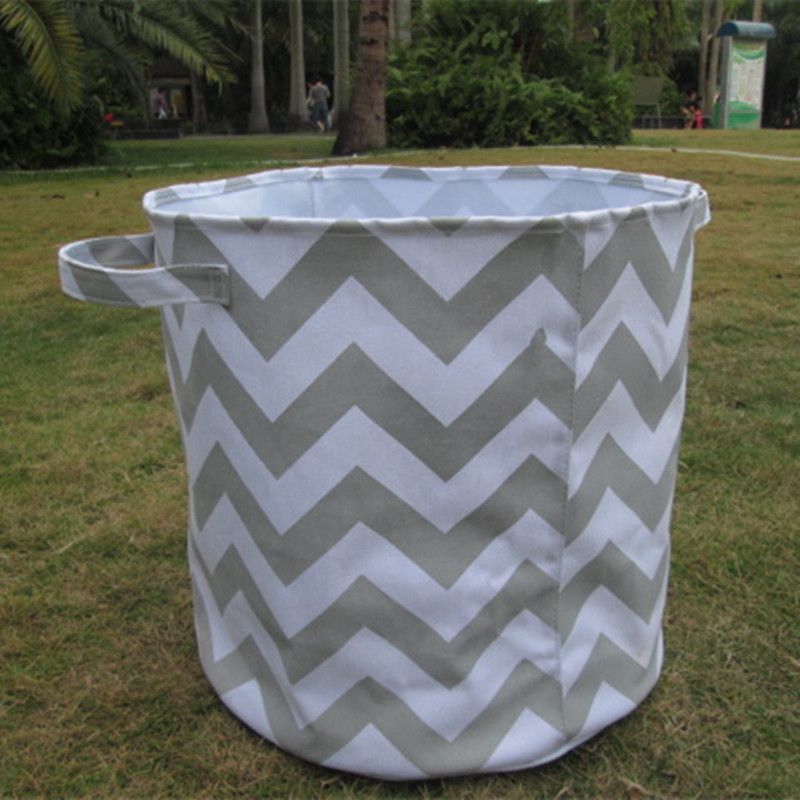 large round storage basket