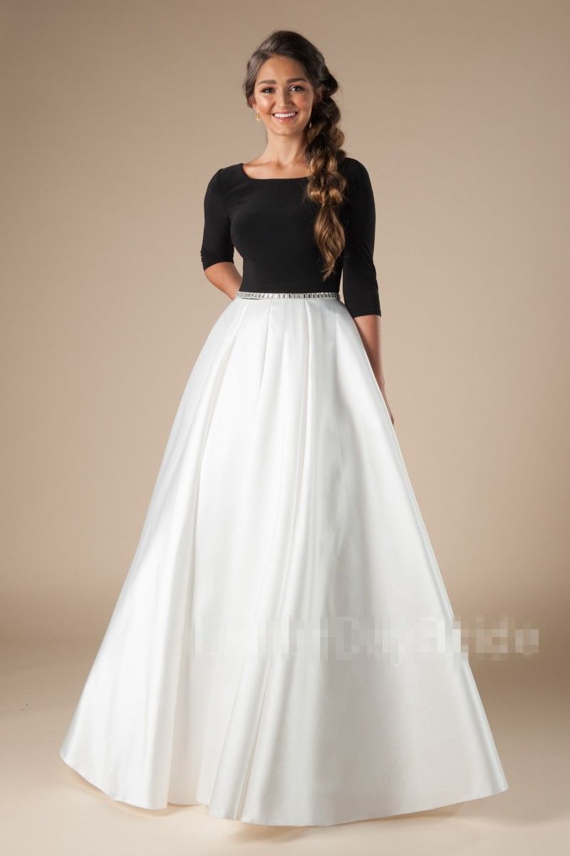 long simple gown