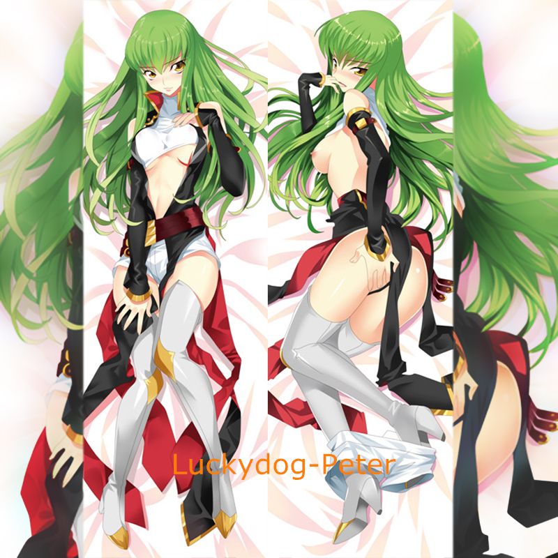 wholesale code geass c c 50x150cm anime pillowcase c c doll pillow