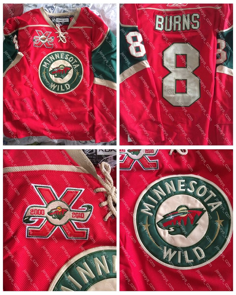 brent burns minnesota wild jersey