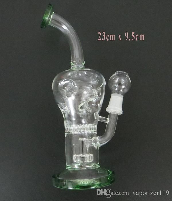 2019 Water Filter Smoking Pipes Use Dry Herb Clear Oil Rigs Glass Bongs