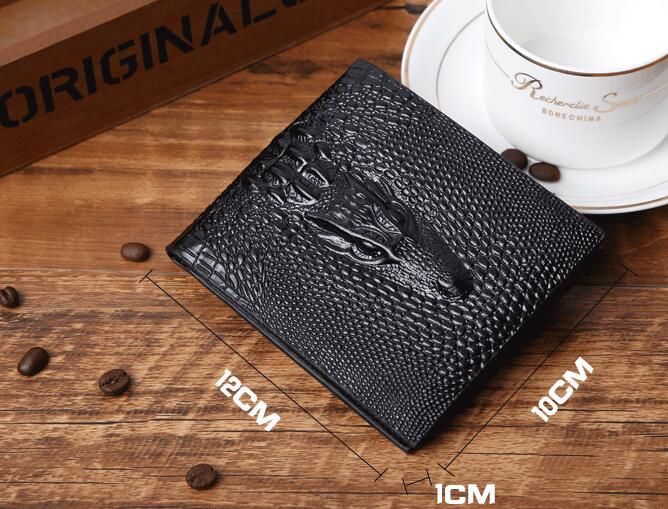 wallet male speed to sell short the european and american crocodile