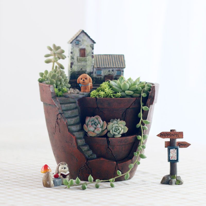 2016 diy succulent plant flower plant vase