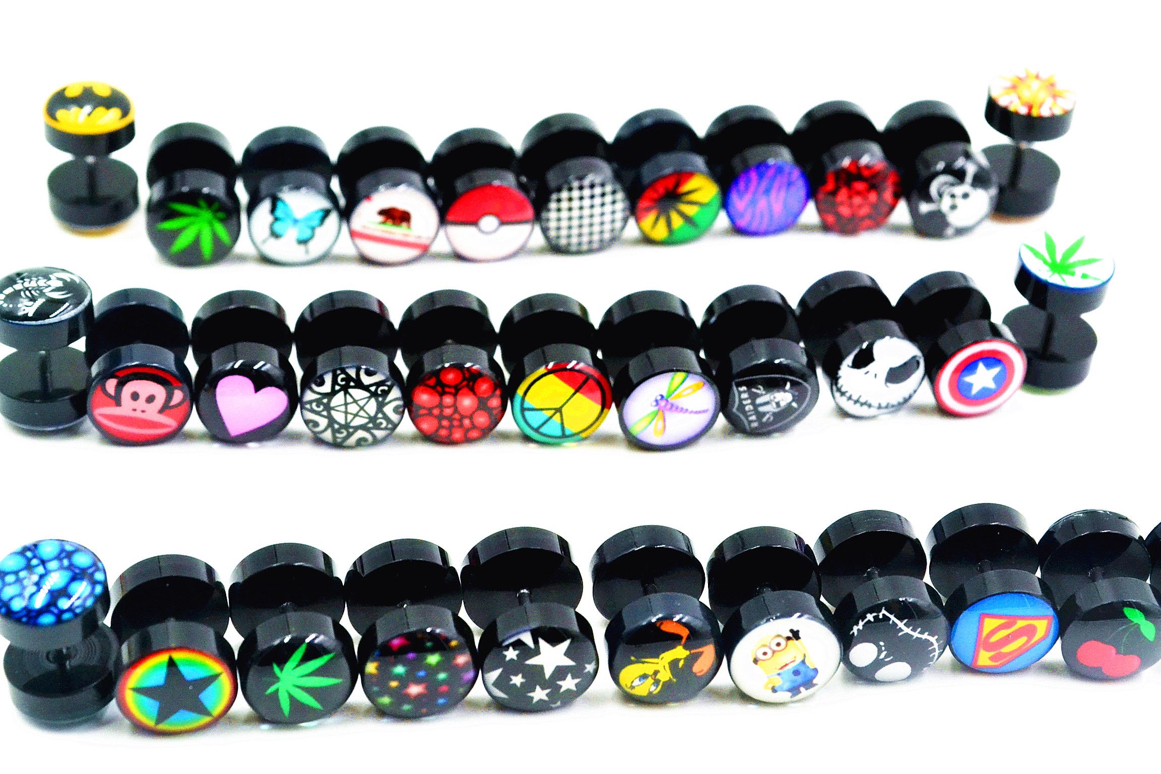 2017 Lothot Sell New Logos Body Jewelry Fake Ear Plugs Illusion and Plugs Jewelry 2017 Lothot Sell New Logos Body Jewelry Fake Ear Plugs Illusion and Plugs Jewelry