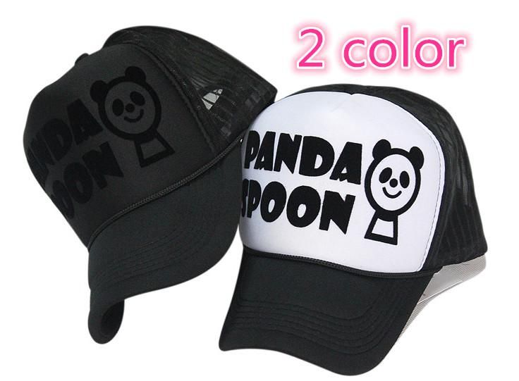panda baseball hat spoon letters truck cap flocking bear giants panda baseball hat spoon letters truck cap flocking bear giants