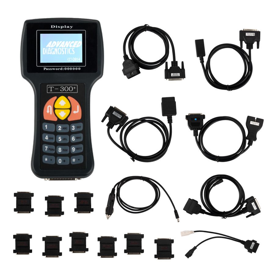 Latest Version V17.8 T300 Auto Key Programmer T 300 Auto Key Maker Spanish English T300 Transponder Key Programmer Diagnostic Check Diagnostic Check Car ...
