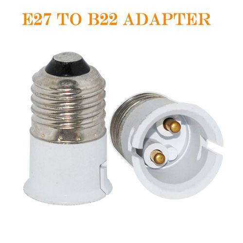 E27B22 Lamp Holder Converter Socket E27 to B22 Lamps Holder