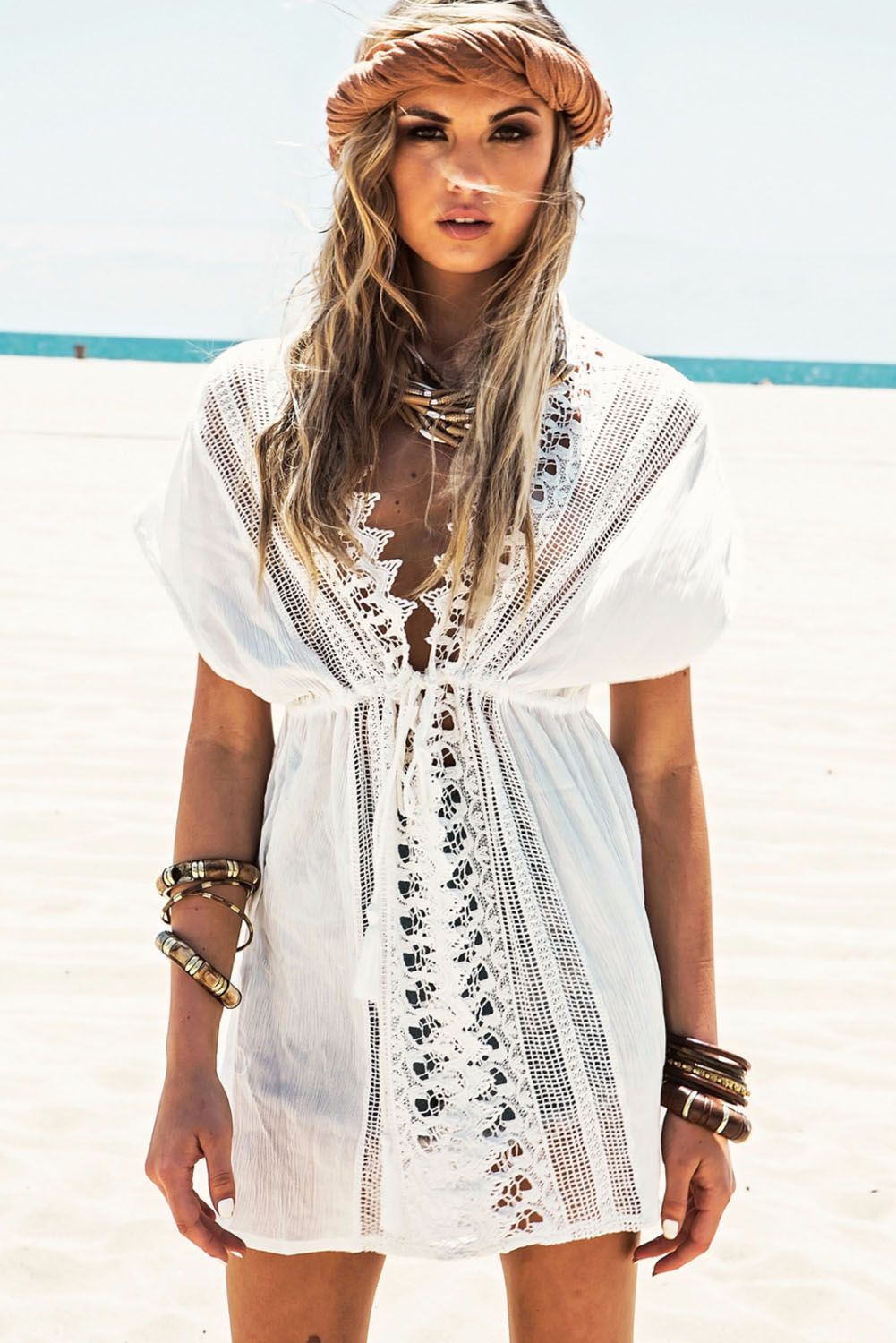 Beach tunic crocheted Beach tunic crocheted