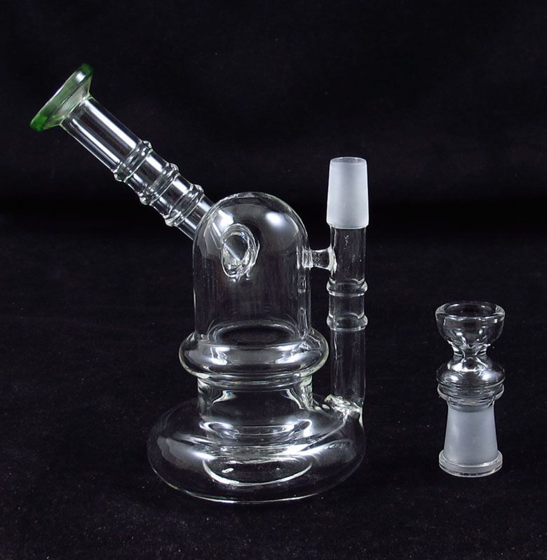 2021 6 Inches New Cheap Glass MINI Bong Dabber Dab Oil Rig Smoking