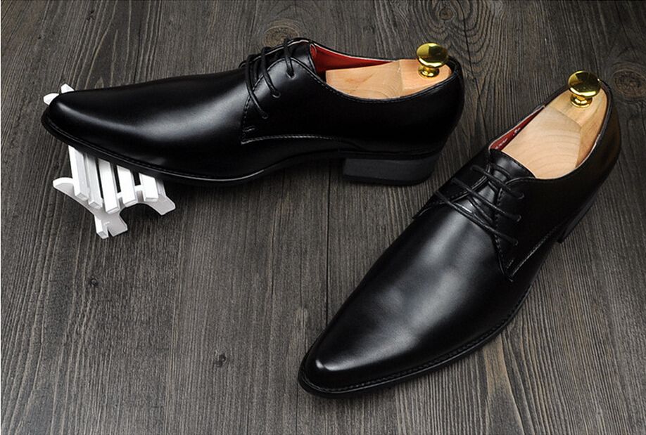 2015 Top Brand Designer Mens Shoes Dress Shoes Pointed Toe Men'S ...