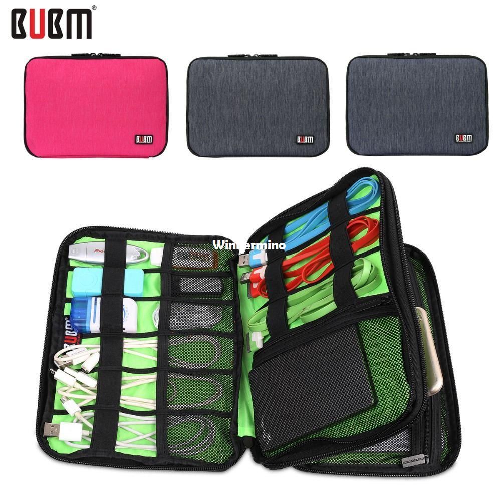 2019 1509 Waterproof Double Layer BUBM Travel Storage Bag Electronic