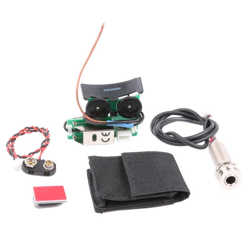 Pickup Per Chitarra Acustica Fishman VT1 Tail - Leggero Con Preamp, Per Strumenti Musicali